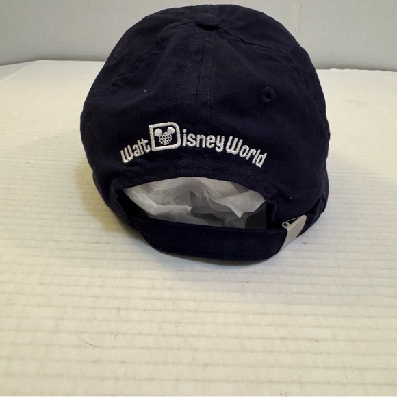 Mickey Mouse Globe Navy And Gold Adjustable Hat Walt Disney World - Picture 3 of 5